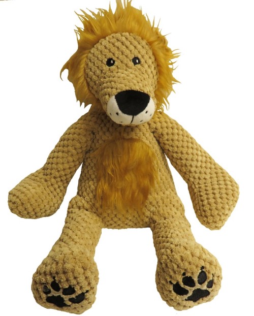 plush lion dog toy