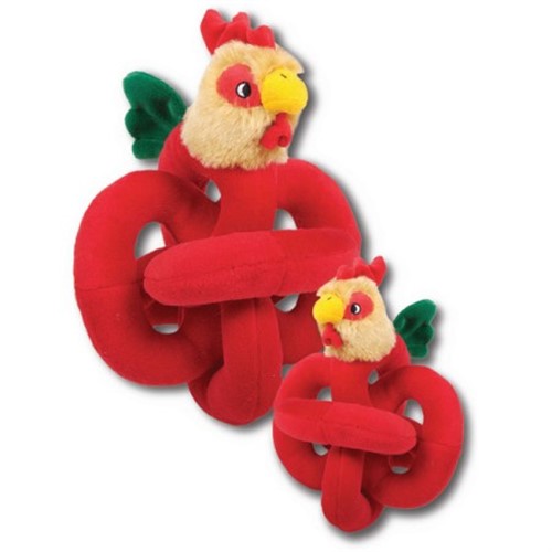 rooster dog toy squeaker