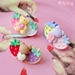 Strawberry BB Hairclip by Wooflink - wf-strawclip