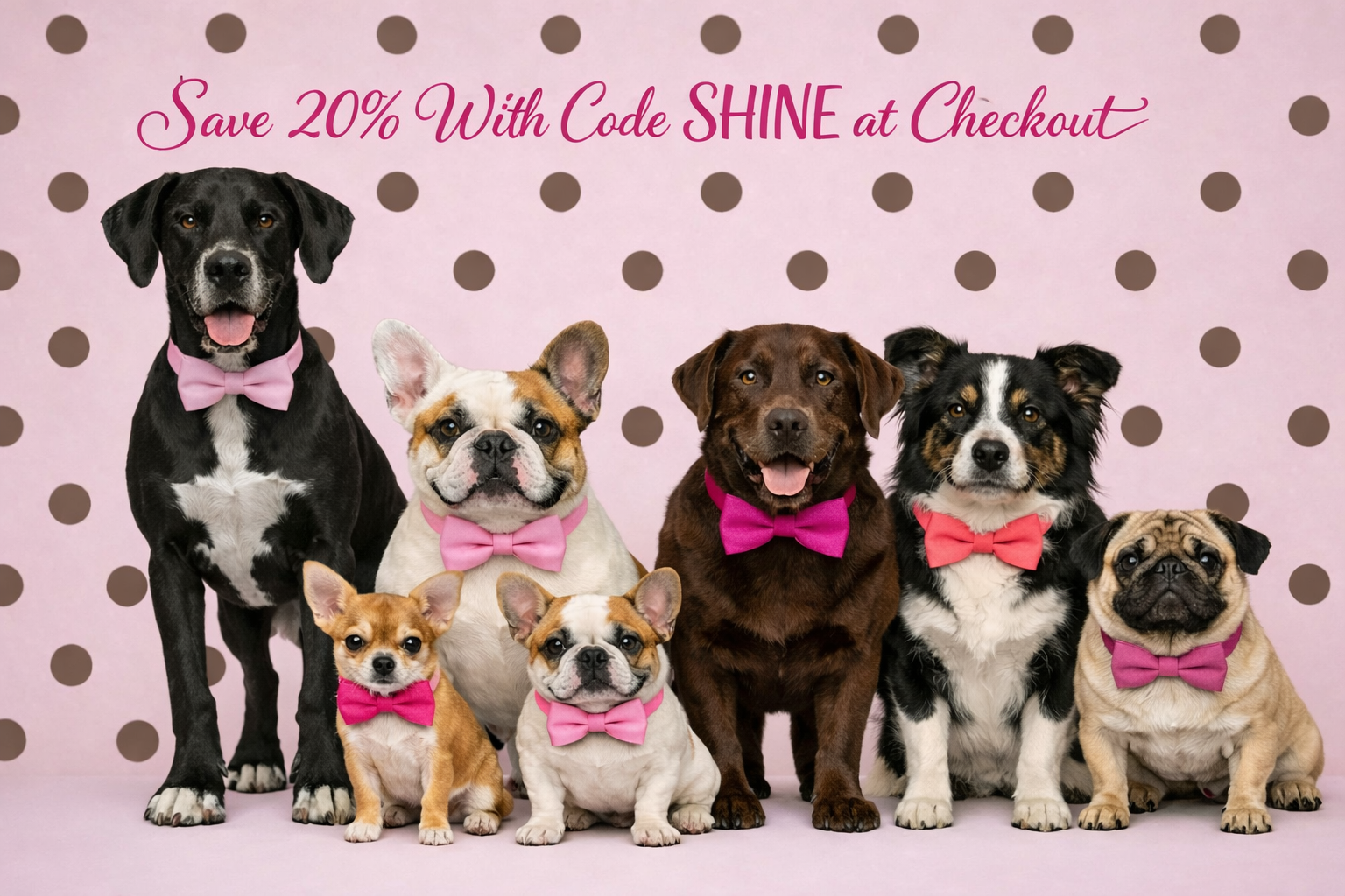 Save 20% Sitewide with code "SHINE" at checkout.  Limited time only