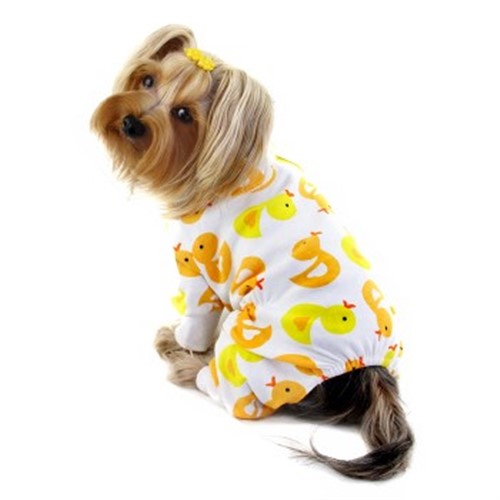 Yellow Ducky Pet Pajamas  wooflink, susan lanci, dog clothes, small dog clothes, urban pup, pooch outfitters, dogo, hip doggie, doggie design, small dog dress, pet clotes, dog boutique. pet boutique, bloomingtails dog boutique, dog raincoat, dog rain coat, pet raincoat, dog shampoo, pet shampoo, dog bathrobe, pet bathrobe, dog carrier, small dog carrier, doggie couture, pet couture, dog football, dog toys, pet toys, dog clothes sale, pet clothes sale, shop local, pet store, dog store, dog chews, pet chews, worthy dog, dog bandana, pet bandana, dog halloween, pet halloween, dog holiday, pet holiday, dog teepee, custom dog clothes, pet pjs, dog pjs, pet pajamas, dog pajamas,dog sweater, pet sweater, dog hat, fabdog, fab dog, dog puffer coat, dog winter jacket, dog col