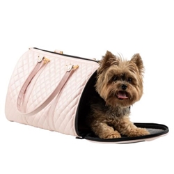 PETOTE, Marlee Duffel Dog Carrier in Khaki (Made in the USA)