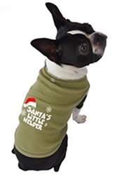 Santas Little Helper Dog Tee dog bowls,susan lanci, puppia,wooflink, luxury dog boutique,tonimari,pet clothes, dog clothes, puppy clothes, pet store, dog store, puppy boutique store, dog boutique, pet boutique, puppy boutique, Bloomingtails, dog, small dog clothes, large dog clothes, large dog costumes, small dog costumes, pet stuff, Halloween dog, puppy Halloween, pet Halloween, clothes, dog puppy Halloween, dog sale, pet sale, puppy sale, pet dog tank, pet tank, pet shirt, dog shirt, puppy shirt,puppy tank, I see spot, dog collars, dog leads, pet collar, pet lead,puppy collar, puppy lead, dog toys, pet toys, puppy toy, dog beds, pet beds, puppy bed,  beds,dog mat, pet mat, puppy mat, fab dog pet sweater, dog sweater, dog winter, pet winter,dog raincoat, pet raincoat,