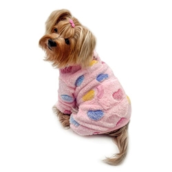 Blueberry Pet 2023 New Heart Dog Sweater Valentineas Day Clothes for Small Girl Dogs, Hot Pink Pullover Crewneck Holiday Apparel