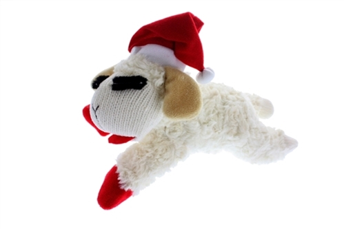 mini lamb chop dog toy