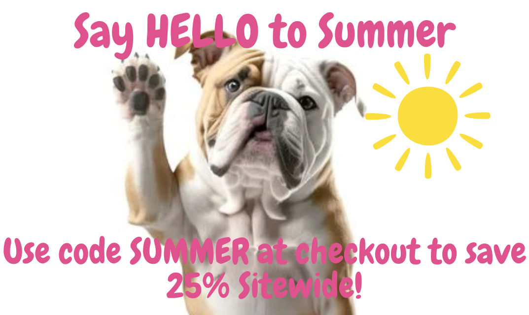 Save 25% Sitewide with code "SUMMER" at checkout.  Limited time only