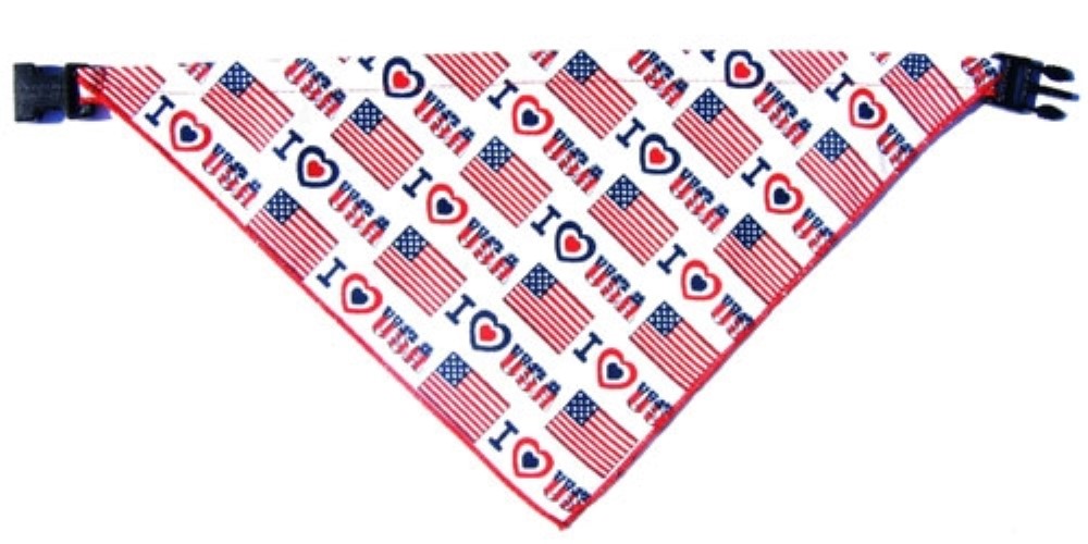 Bandana Dog Collars - I Love USA  kosher, hanukkah, toy, jewish, toy, puppy bed,  beds,dog mat, pet mat, puppy mat, fab dog pet sweater, dog swepet clothes, dog clothes, puppy clothes, pet store, dog store, puppy boutique store, dog boutique, pet boutique, puppy boutique, Bloomingtails, dog, small dog clothes, large dog clothes, large dog costumes, small dog costumes, pet stuff, Halloween dog, puppy Halloween, pet Halloween, clothes, dog puppy Halloween, dog sale, pet sale, puppy sale, pet dog tank, pet tank, pet shirt, dog shirt, puppy shirt,puppy tank, I see spot, dog collars, dog leads, pet collar, pet lead,puppy collar, puppy lead, dog toys, pet toys, puppy toy, dog beds, pet beds, puppy bed,  beds,dog mat, pet mat, puppy mat, fab dog pet sweater, dog sweater, dog winte